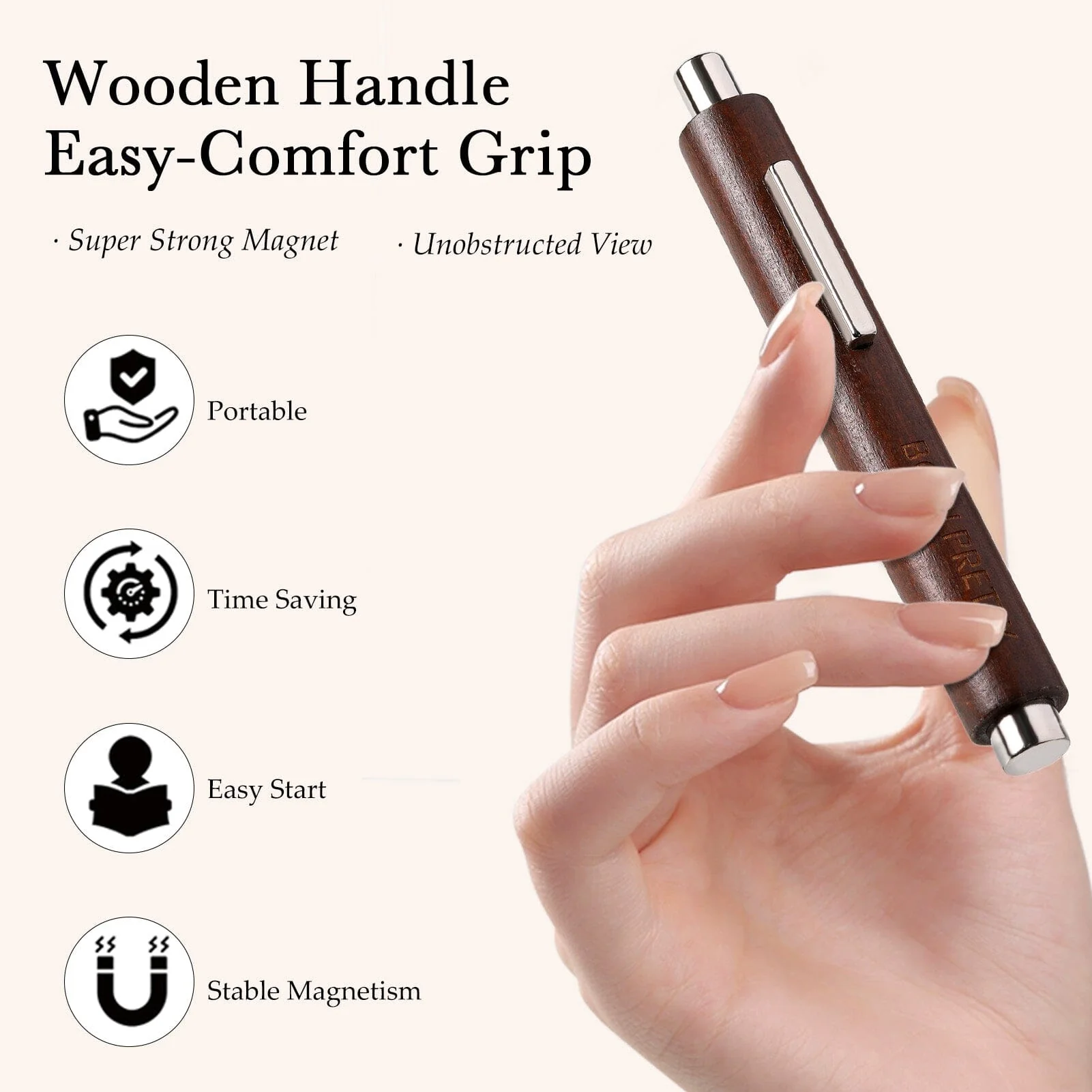 Brown 3-in-1 Magnet Stick - Image 5