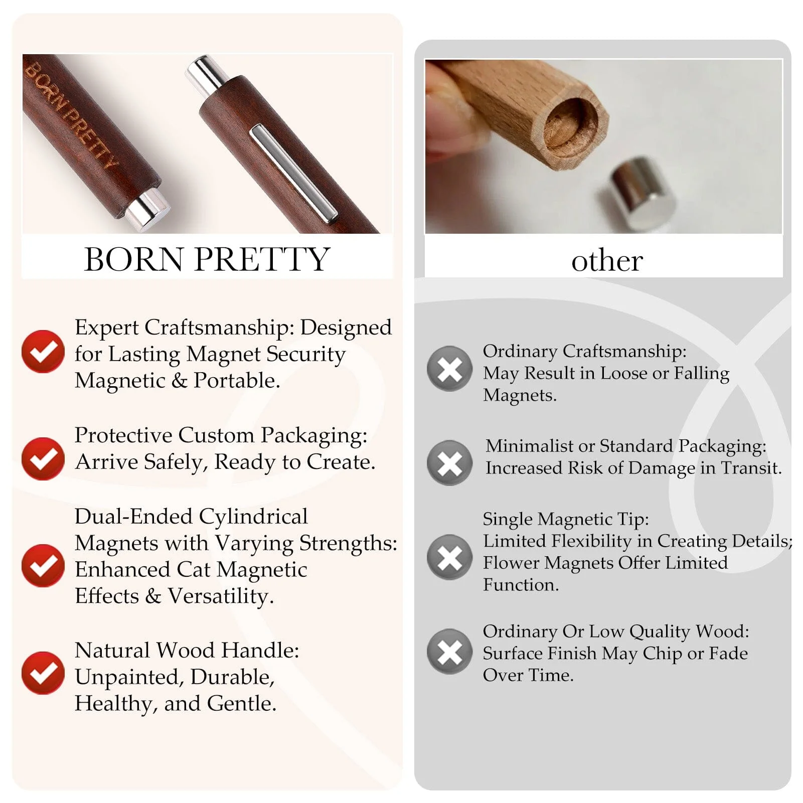 Brown 3-in-1 Magnet Stick - Image 6