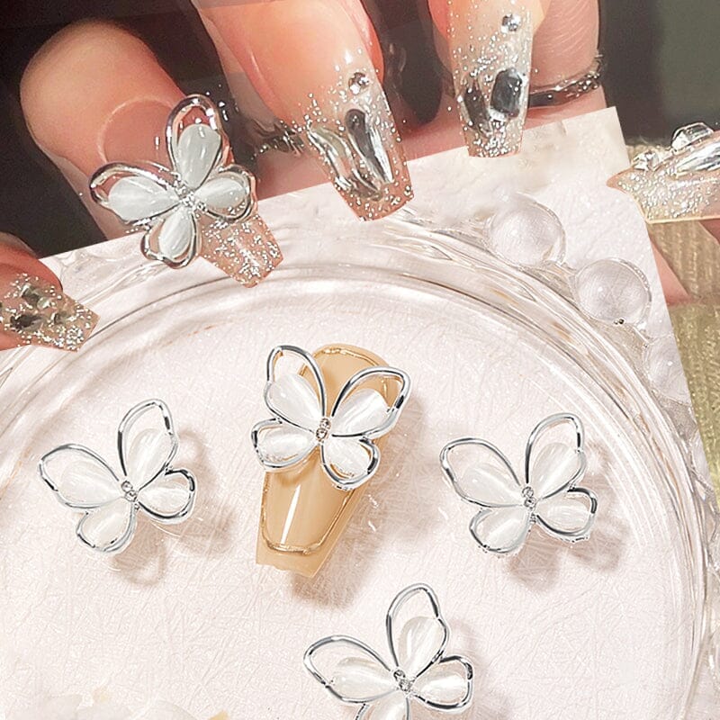 Butterfly Opal Alloy Nail Decoration 04