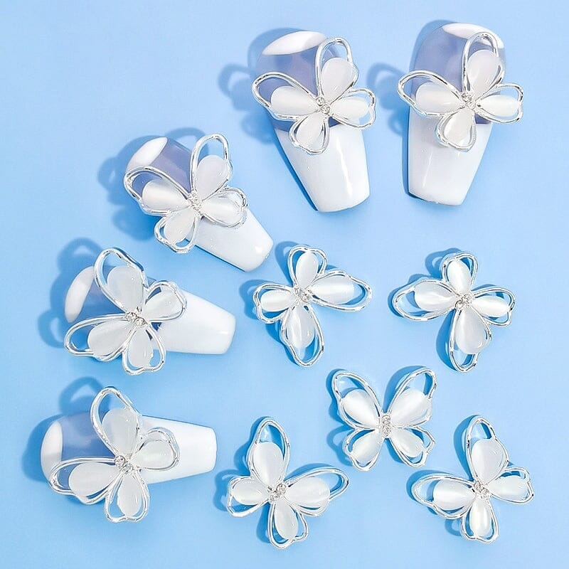 Butterfly Opal Alloy Nail Decoration 04 - Image 3