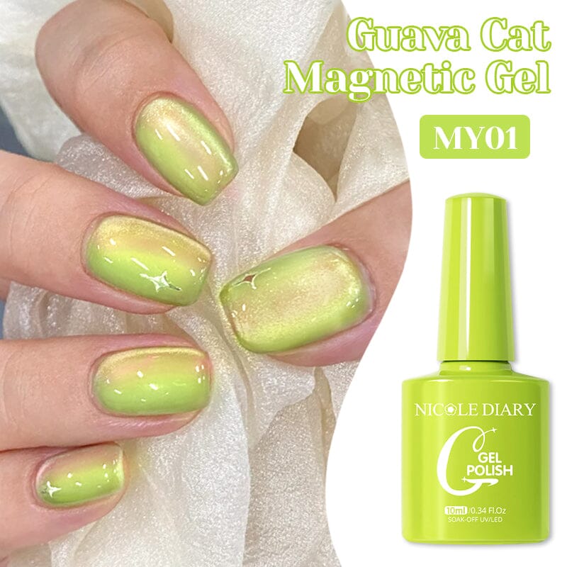 Cat Magnetic Gel MY01 Guava 10ml - Image 3