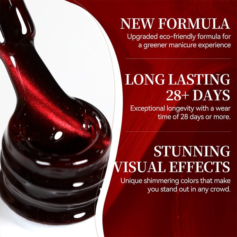 Cat Magnetic Gel MY394 Mirror Ruby 10ml - Image 6