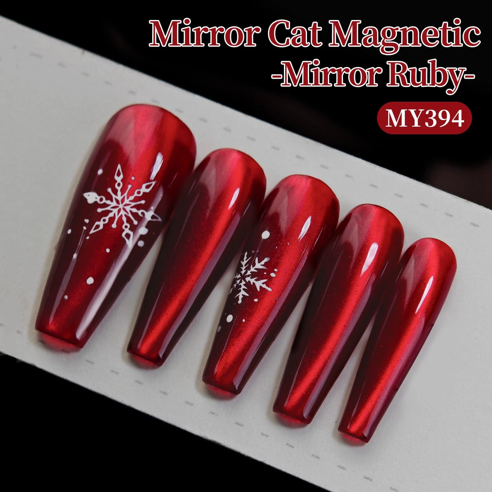 Cat Magnetic Gel MY394 Mirror Ruby 15ml - Image 3