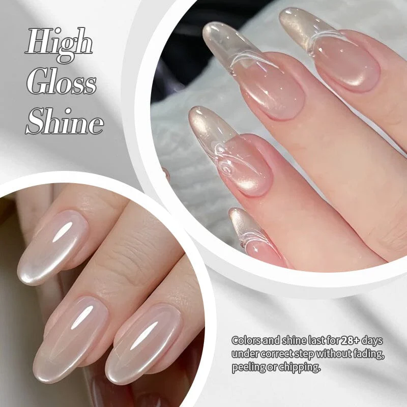 Cat Magnetic Gel MY77 Flowing Light White 10ml - Image 3