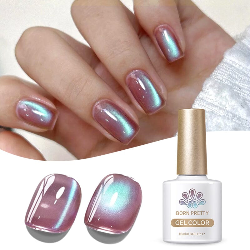 Cat Magnetic Gel Polish White Blue Green Colors 10ml - Image 23