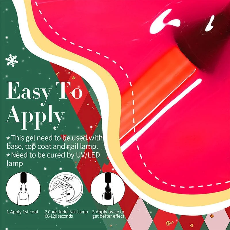 Christmas Series Jelly Gel Polish 10ml - Image 6