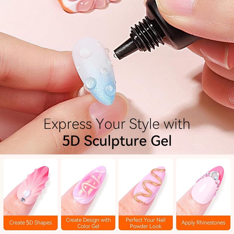 Clear 5D Sculpting Gel 8ml - Image 11