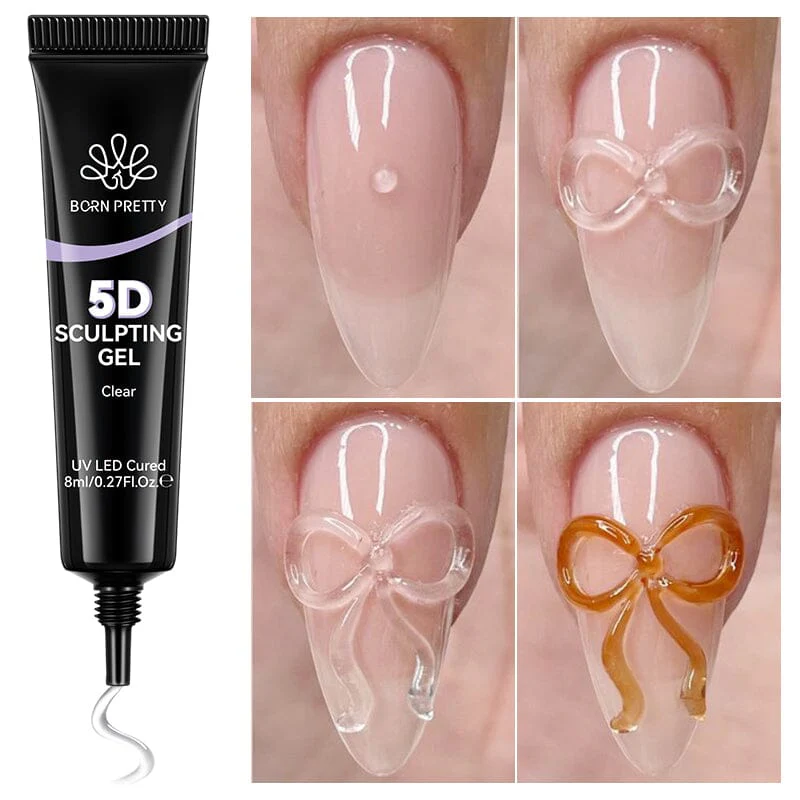 Clear 5D Sculpting Gel 8ml - Image 16