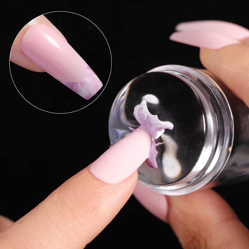 Clear Nail Stamper & Scraper Kit - Image 5