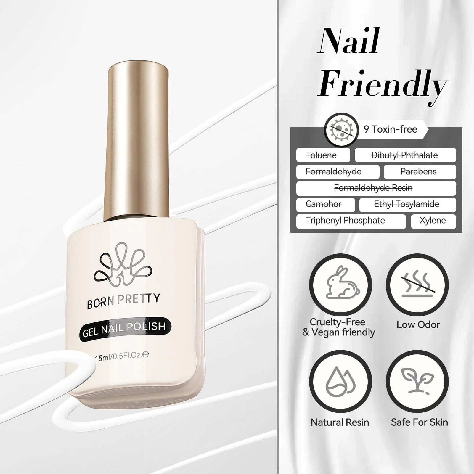 Color Gel Polish #02 15ml - Image 5