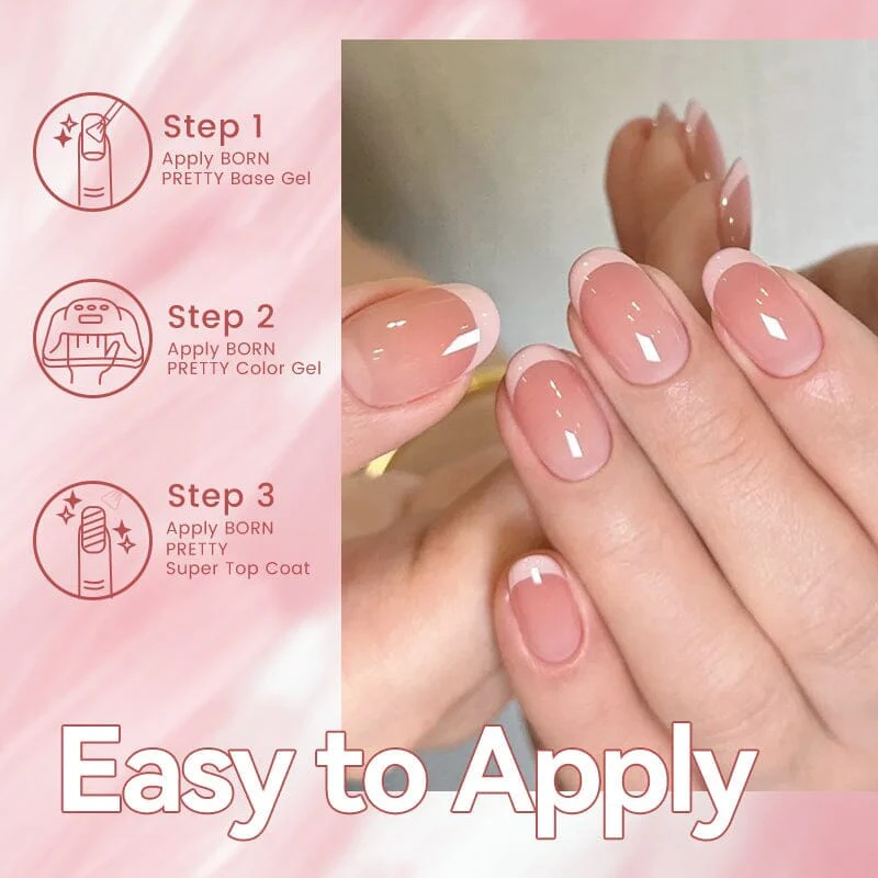 Pink Series Color Gel Polish 10ml - Image 3
