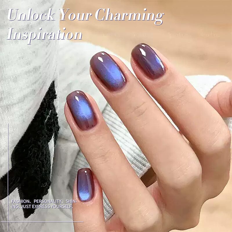 Colored Cat Magnetic Gel MY268 Indigo Eggplant 10ml - Image 2