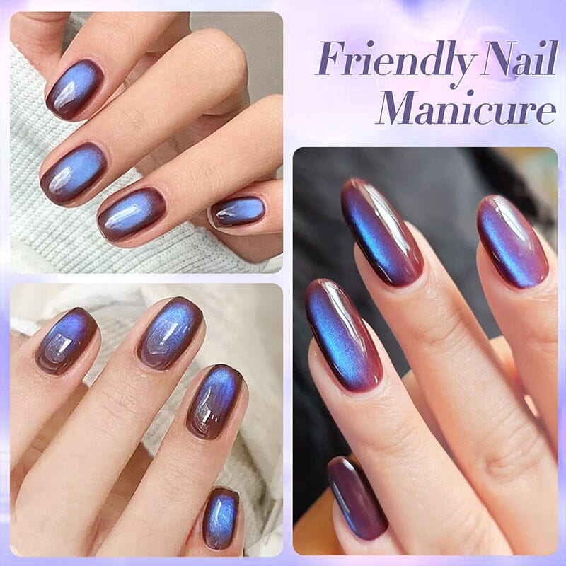 Colored Cat Magnetic Gel MY268 Indigo Eggplant 10ml - Image 4