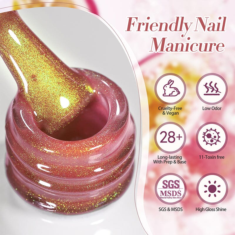 Colored Cat Magnetic Gel MY296 Passion Fruit 10ml - Image 5