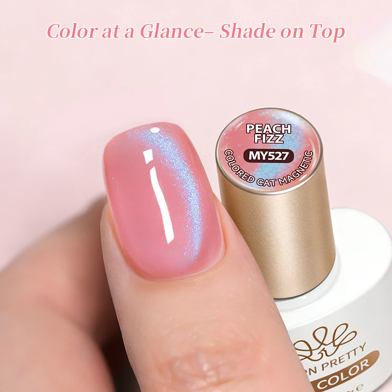 Colored Cat Magnetic Gel MY527 Peach Fizz 10ml - Image 3