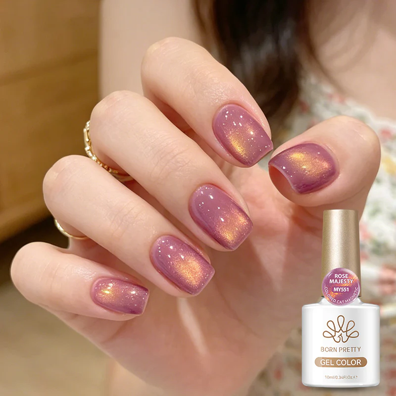 Colored Cat Magnetic Gel MY552 Grape Golden 10ml