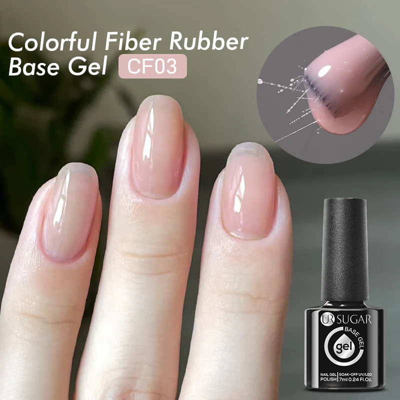 Colorful Fiber Rubber Base Gel CF03 7ml