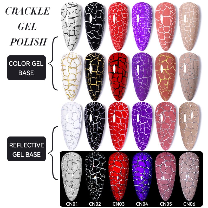 Crackle Gel Polish 7ml - Image 3