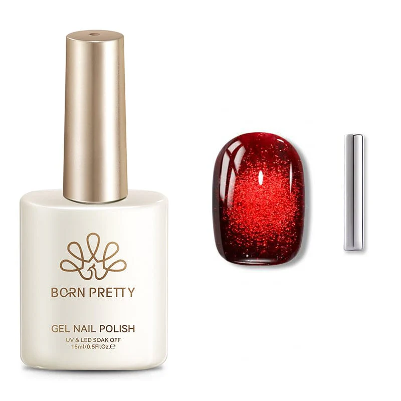 Crystal Cat Magnetic Gel MY154 Red Spider Lily 15ml