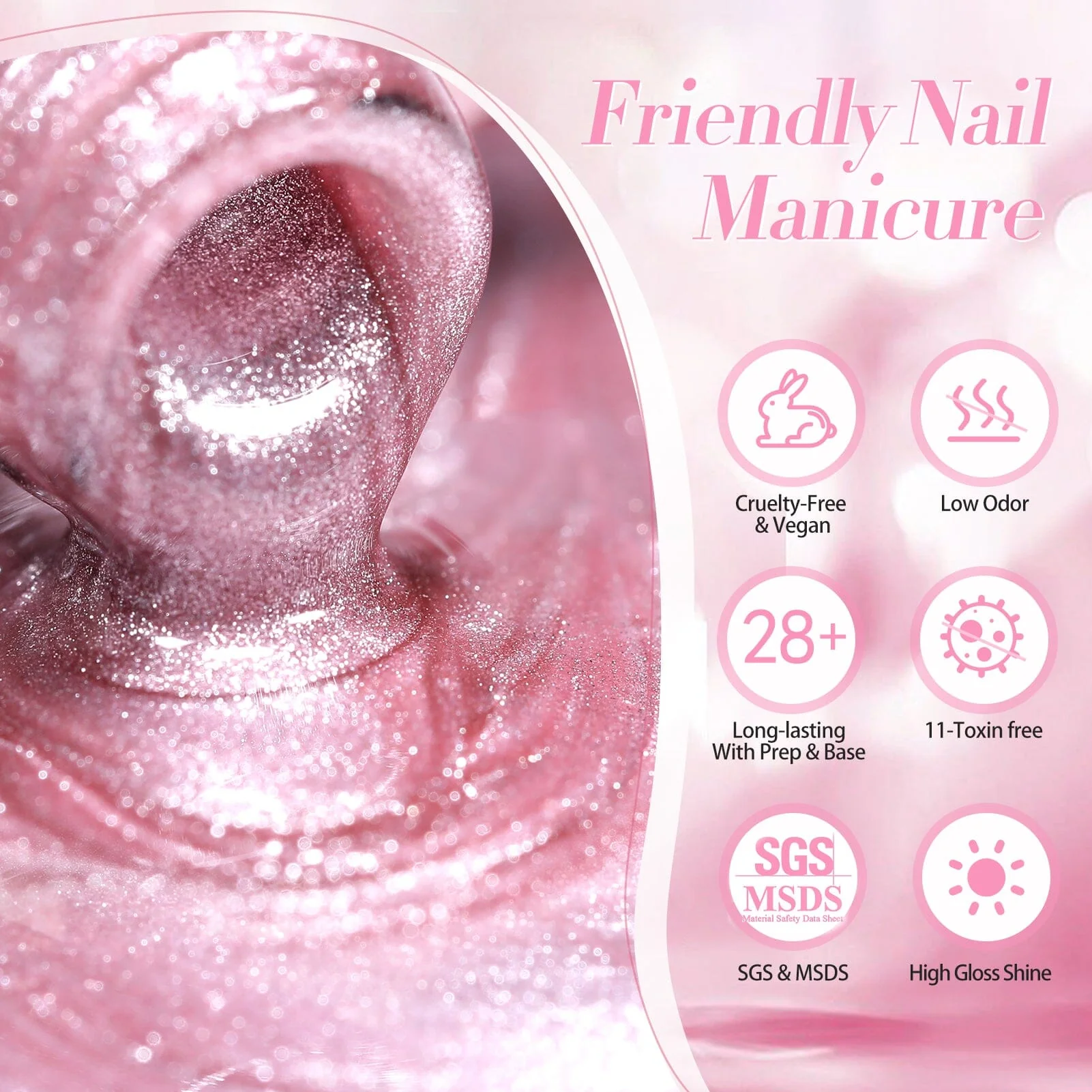 Crystal Cat Magnetic Gel MY367 Maiden's Praye 15ml - Image 9