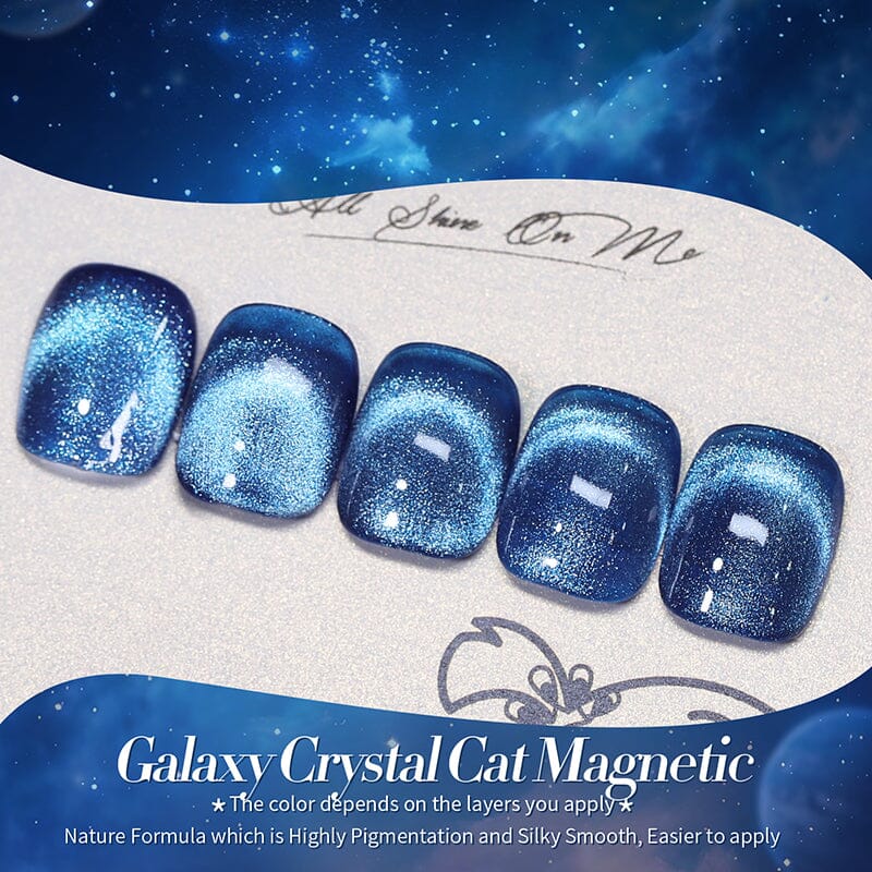 Crystal Cat Magnetic Gel MY38 Galaxy 10ml - Image 6