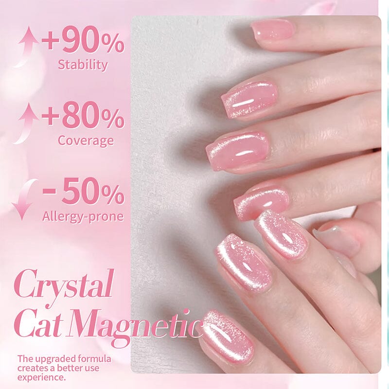 Crystal Cat Magnetic Gel MY40 Myrtle 10ml - Image 6