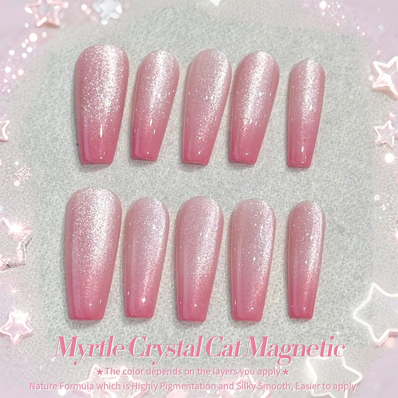 Crystal Cat Magnetic Gel MY40 Myrtle 10ml - Image 8