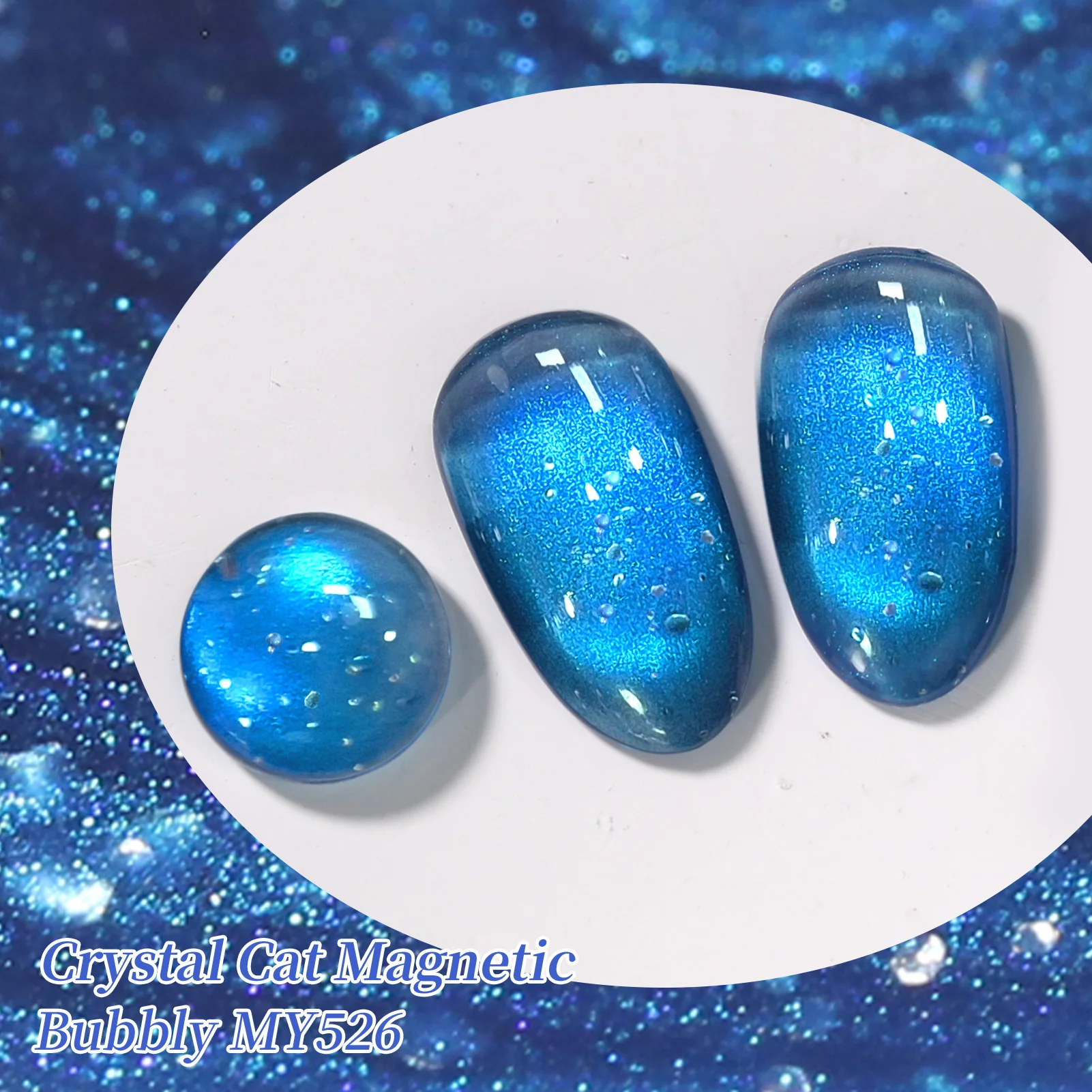 Crystal Cat Magnetic Gel MY526 Bubbly 15ml - Image 5