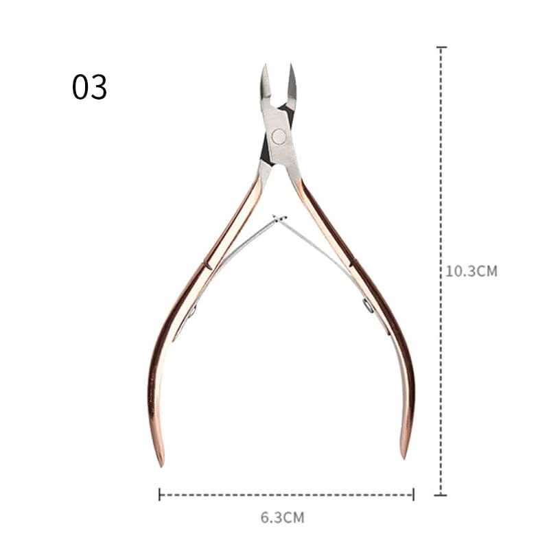 Cuticle Nipper Gold Silver Rosegold - Image 12