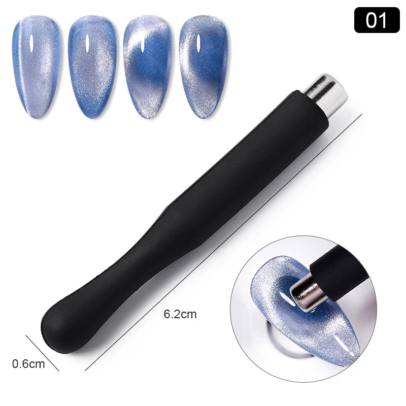 Cylindrical Black Handle Magnetic Stick - Image 4