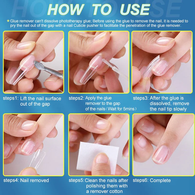 Debonder Nail Glue Remover 10ml - Image 3