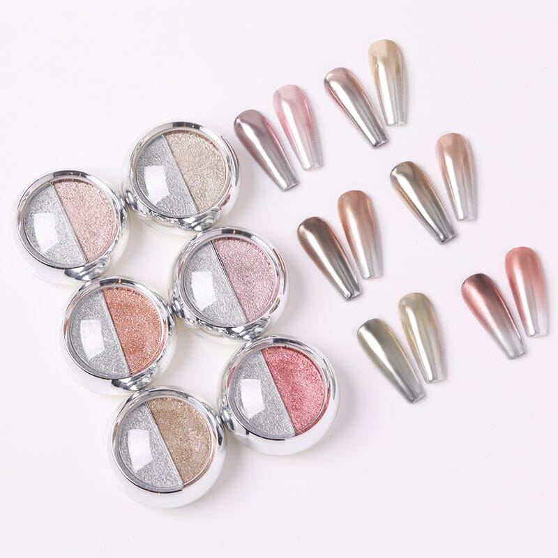 Double Colors Solid Mirror Powder - Image 4