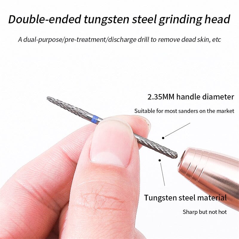 Double Ended Tungsten Carbide Nail Drill Bits - Image 6