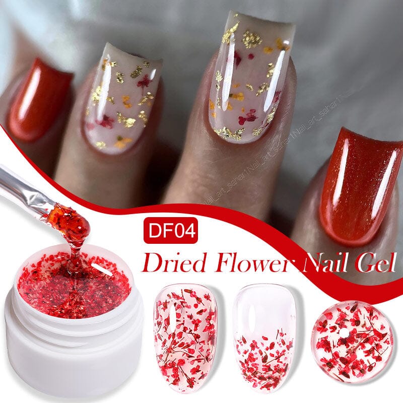 Dried Flowers Nail Gel 8ml - Image 13