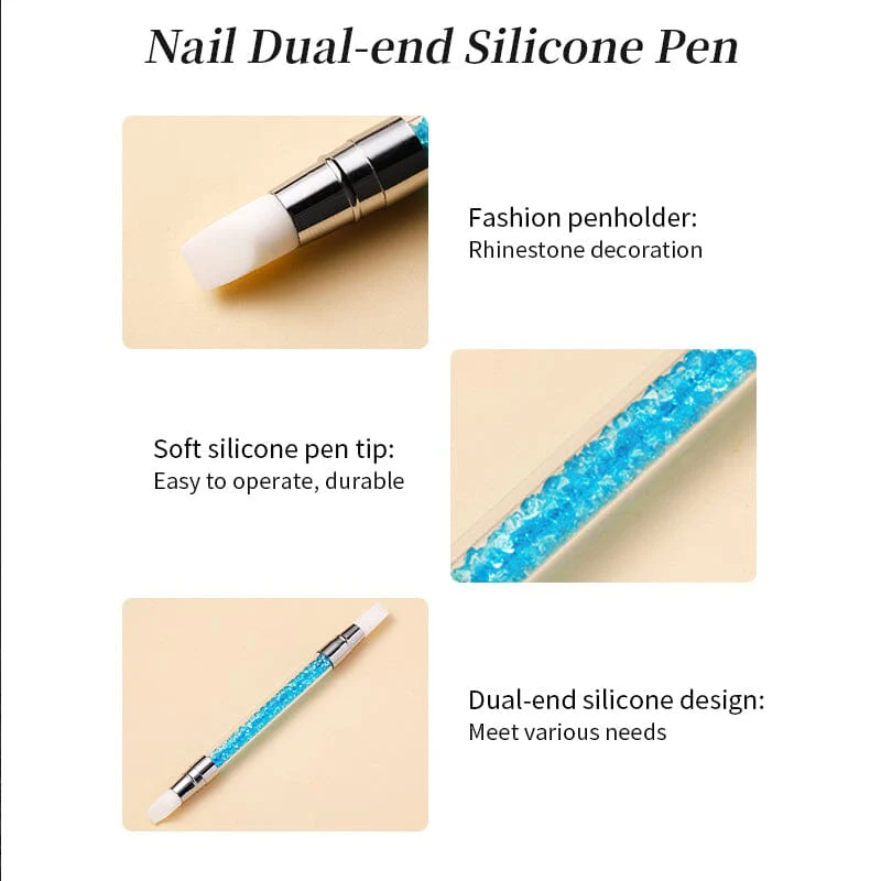 Dual-end Silicone Nail Pen - Image 8