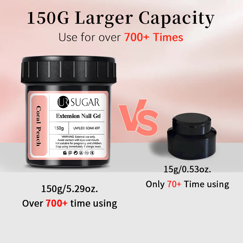 Bean Paste Extension Nail Gel 150g - Image 14