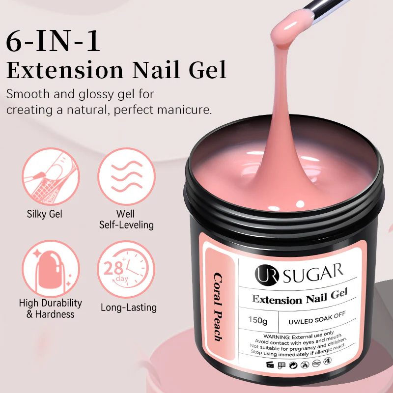 Bean Paste Extension Nail Gel 150g - Image 6