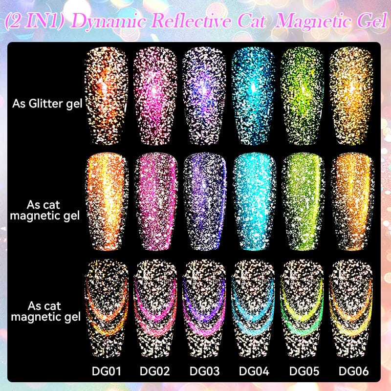 Dynamic Reflective Cat Magnetic Gel DG04 7ml - Image 17
