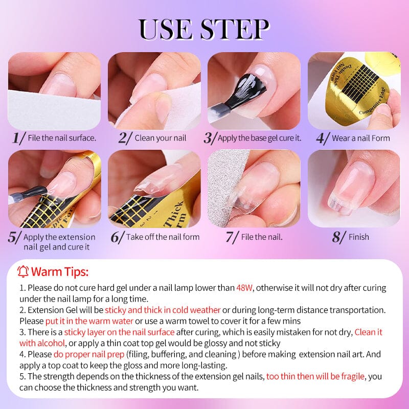 Extension Nail Gel 225g - Image 6