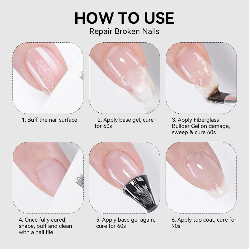 Fiberglass Builder Gel 15ml - Image 10