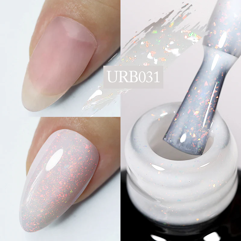 Flakes Rubber Base Gel URB031 7ml - Image 3