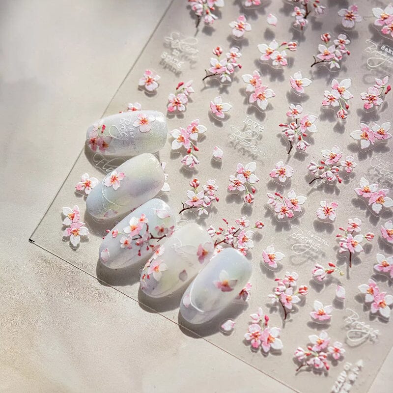 Flowers 3D Nail Sticker to4846-1 - Image 11