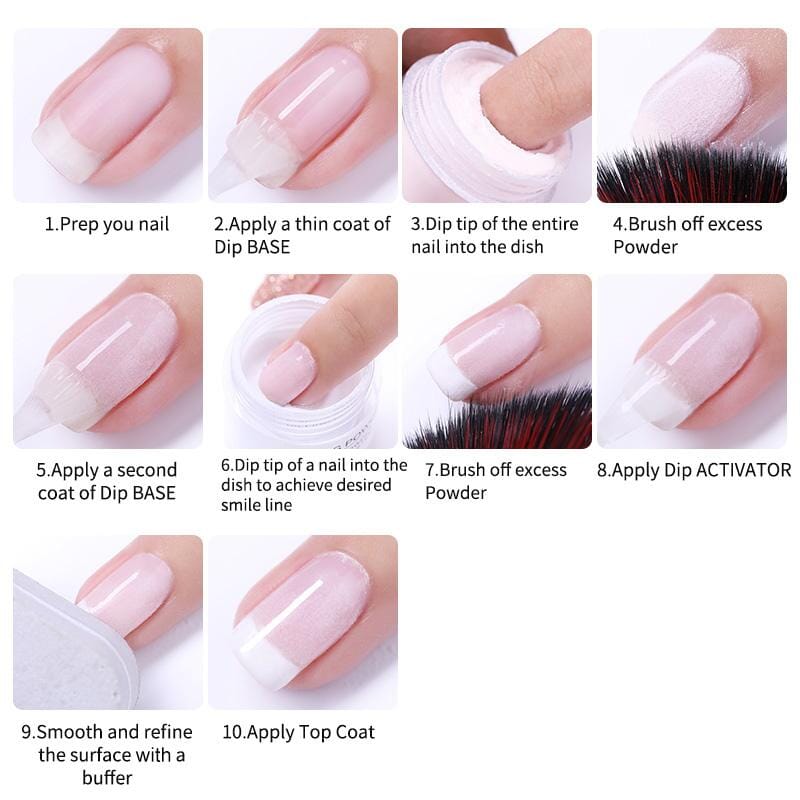Fluorescent Dipping Nail Powder FP10 10ml - Image 5