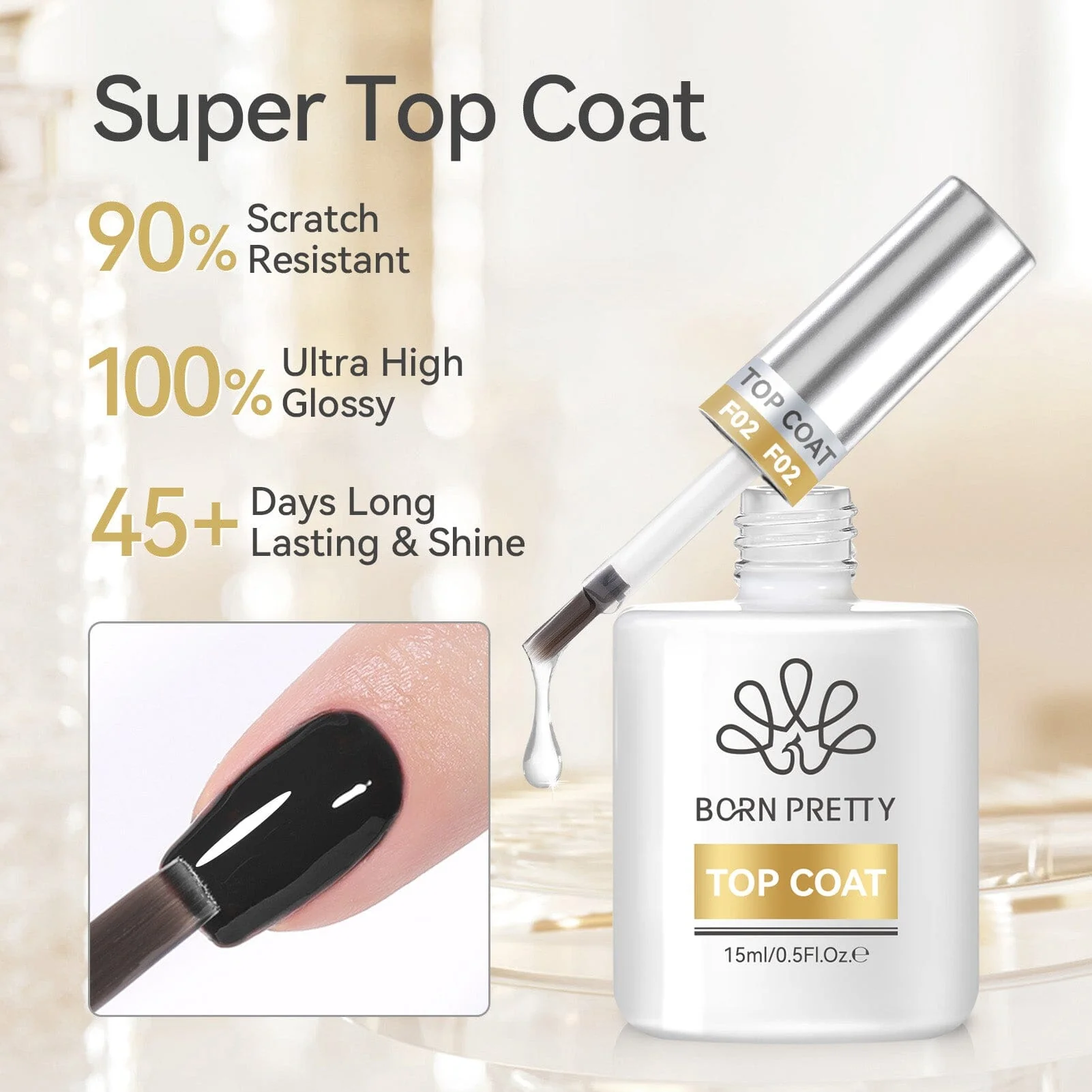 Super Top Coat 15ml - Image 3