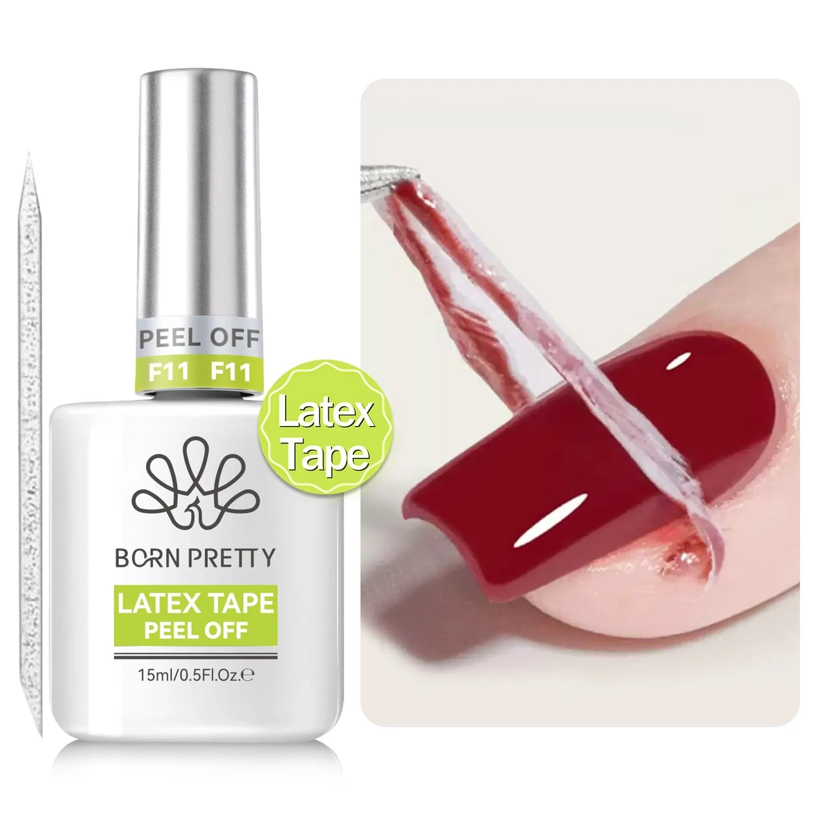 3pcs Latex Tape Peel Off 15ml - Image 11
