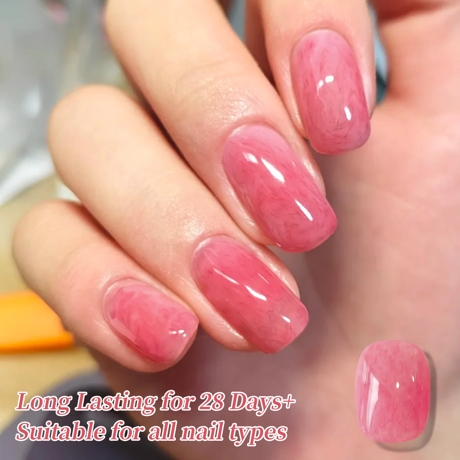 Fuzz Gel Polish R01 Snug Fuzz 15ml - Image 2