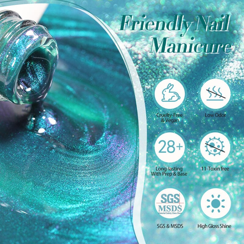 Glass Cat Magnetic Gel MY25 Dreamy Sea 10ml - Image 5