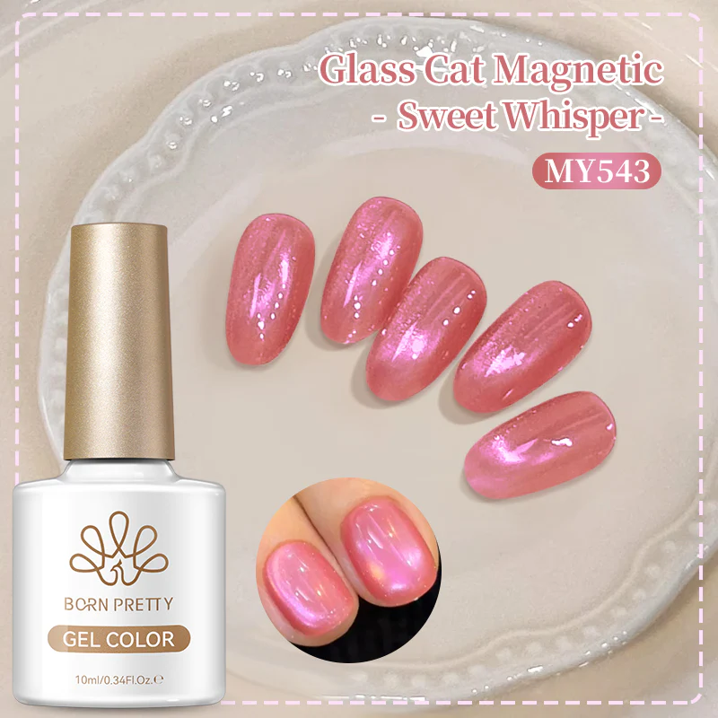 6 Colors Glass Cat Magnetic Gel Sweet Whisper 10ml - Image 12