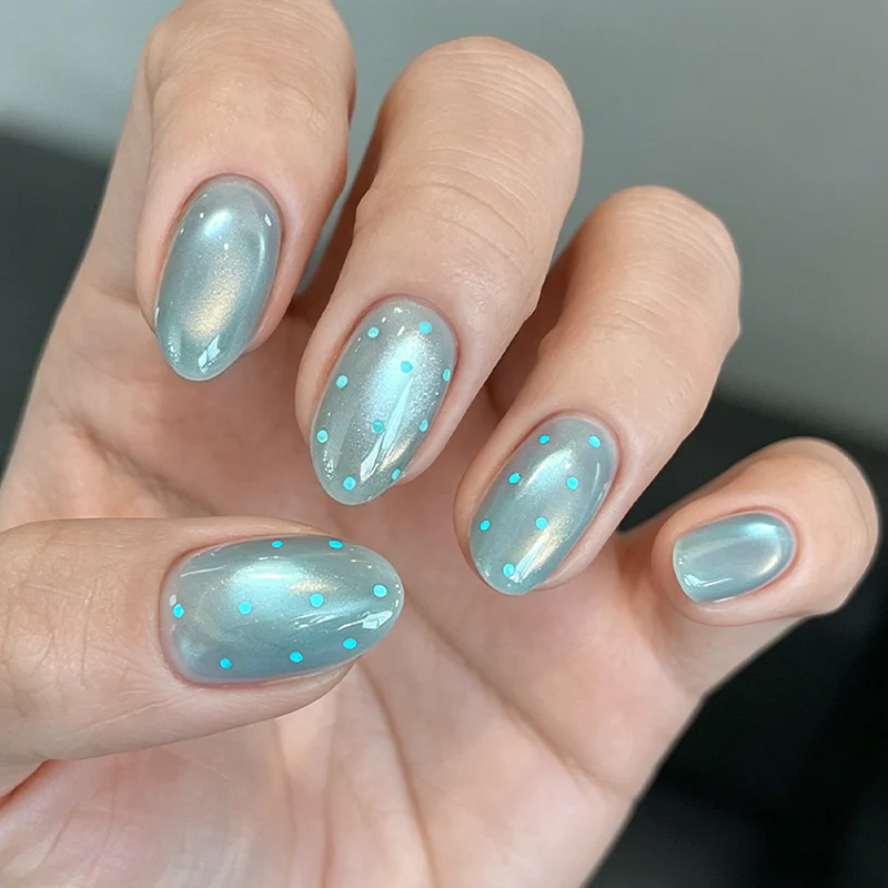 Glass Cat Magnetic Gel MY553 Lake Blue 10ml - Image 3
