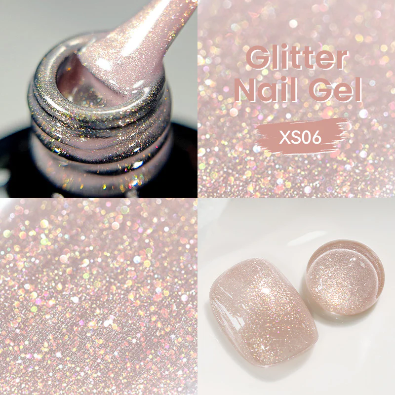 Glitter Gel Polish LC-XS06 7ml - Image 2